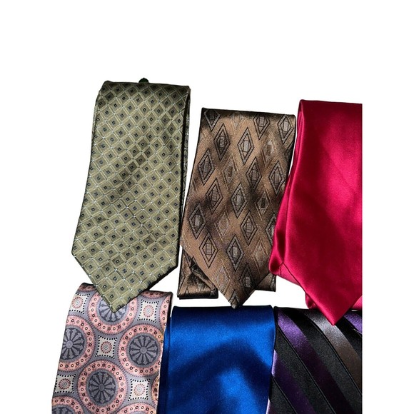 GEORGE tie lot of 10, 100% silk - Picture 5 of 5